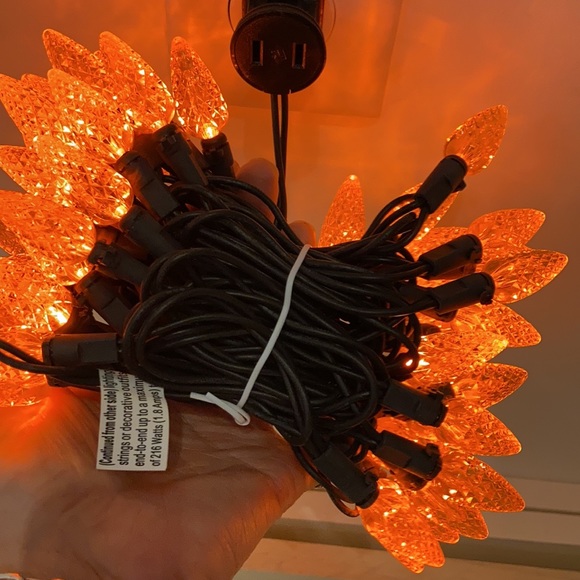 Halloween bundle led orange lights trick or treat  10 bags and more - Picture 9 of 15